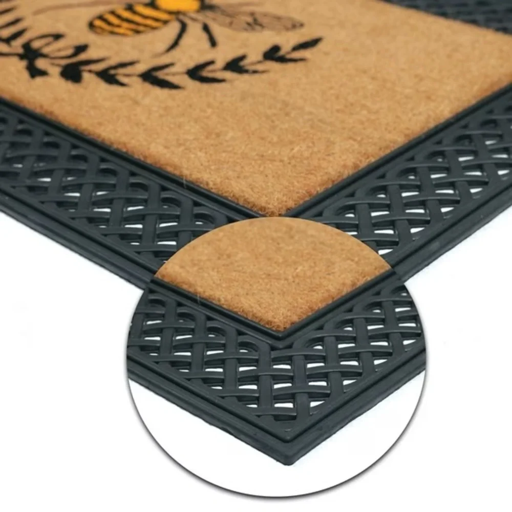 Bee Rubber Coir Doormat, 23